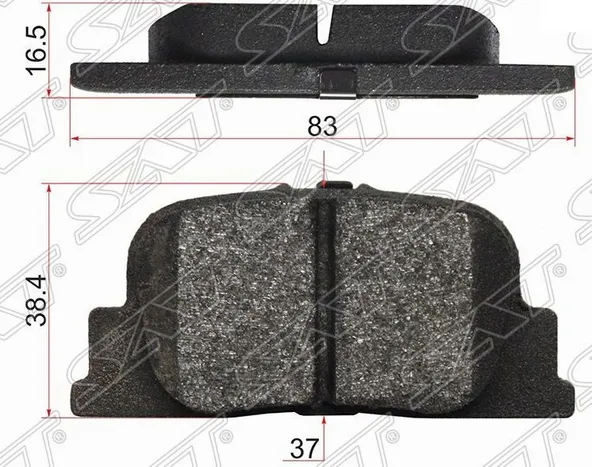 Колодки тормозные SAT ST0446632040 TOYOTA VISTA ARDEO / CAMRY / WINDOM 98