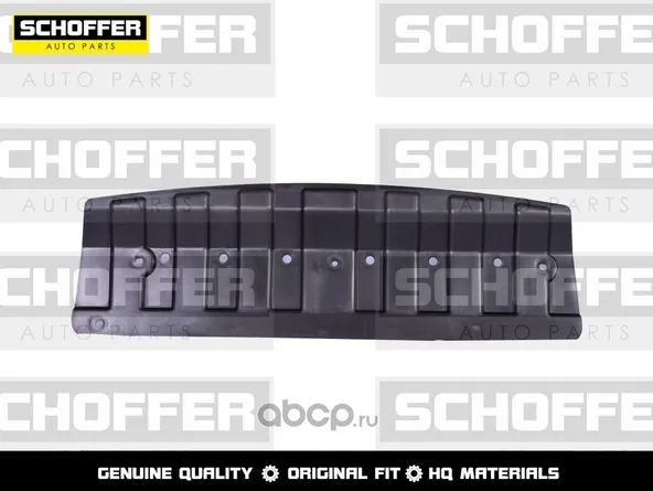 Защита бампера SCHOFFER SHF04503 KIA RIO 2010-2017