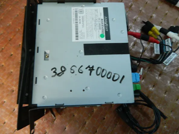 Магнитола PORSCHE CAYENNE 955 (Контрактный) 3866700001