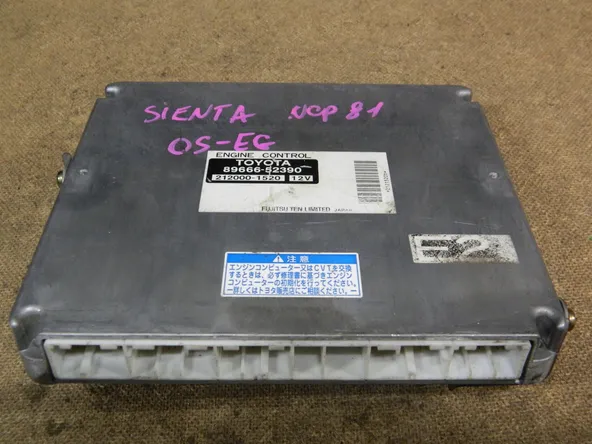 Блок управления ДВС TOYOTA SIENTA 1NZFE (Контрактный) 79590891