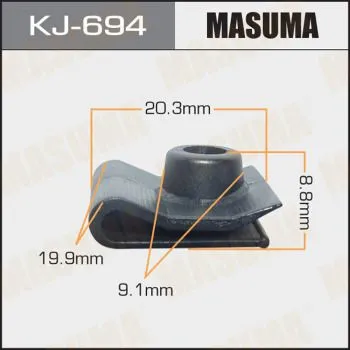 Клипса MASUMA KJ694 NISSAN 63848D0100