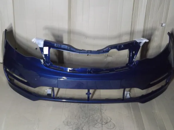 Бампер передний ATB 1AKR3T01AFZD6 KIA RIO III 2015 - 2017 Рестайлинг "Синий" (Dazzling blue) ZD6