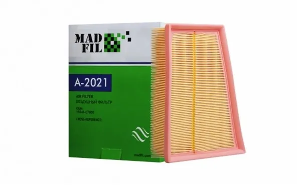 Фильтр воздушный MADFIL A2021 MERCEDES-BENZ 111 2012- / RENAULT Megane 2002-