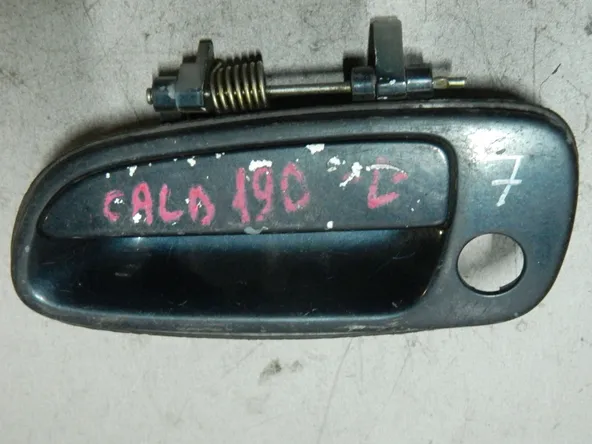 Ручка двери наружная TOYOTA CALDINA AT190 Перед Лев (Контрактный) 81528515
