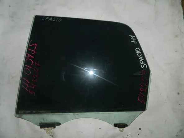 Стекло двери TOYOTA SPACIO 111 Задн. Лев (Контрактный) 542207