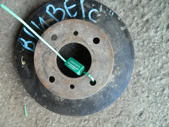 Диск тормозной NISSAN BLUEBIRD U14 Перед (Контрактный) 81530587