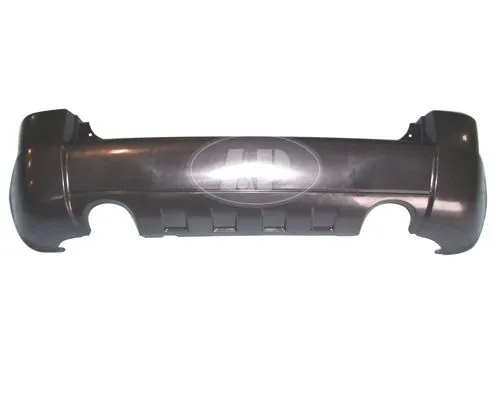 Бампер задний API HN50008701000 HYUNDAI TUCSON 2005-2009 2 вырез. глушителя