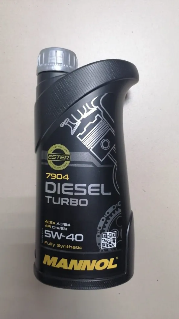 Масло моторное MANNOL DIESEL TURBO 5W40 CI4/SL синт (1л)