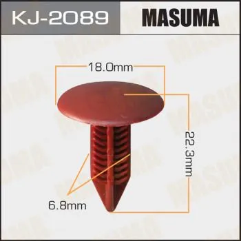 Клипса MASUMA KJ2089 HONDA 90667S0D003ZW