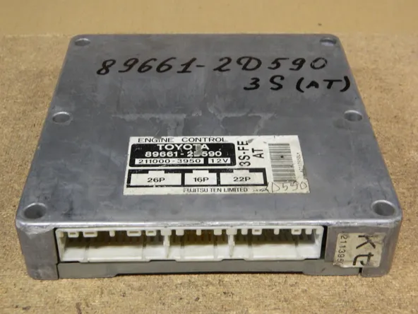 Блок управления ДВС TOYOTA CELICA 3SFE (Контрактный) 9593 896612D590