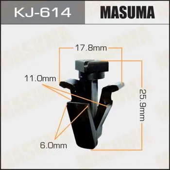 Клипса MASUMA KJ614 NISSAN 768820M060
