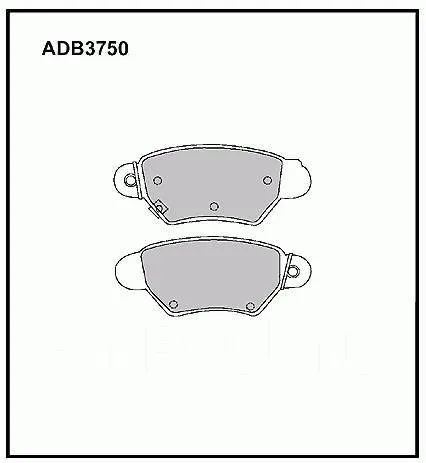 Колодки тормозные ALLIED NIPPON ADB3750