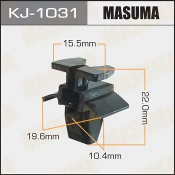 Клипса MASUMA KJ1031 SUBARU 91017AA251