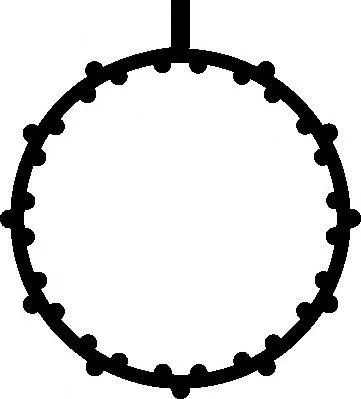 Прокладка SAT ST17105PWA007 HONDA CITI, JAZZ L12A 2003-