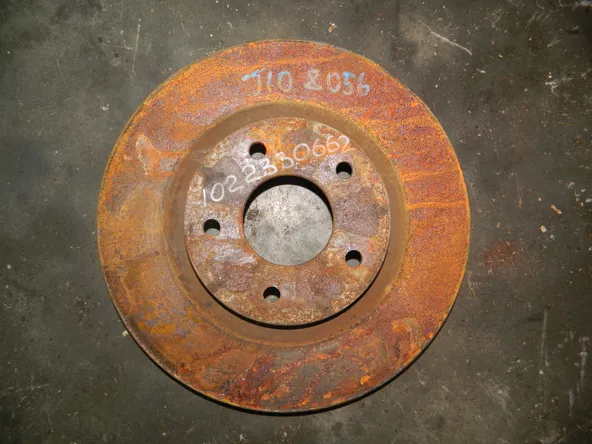 Диск тормозной NISSAN QASHQAI J10 Перед (Контрактный) 1022330662