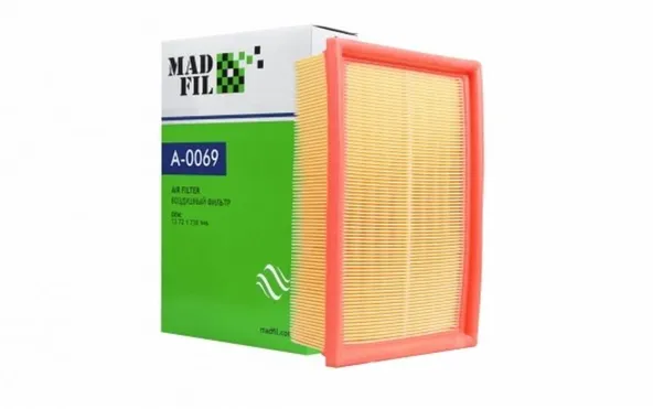 Фильтр воздушный MADFIL A0069 BMW 728i / BMW M Coupe / BMW X3