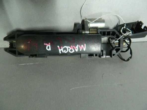 Ручка двери наружная NISSAN MARCH AK12 Перед Лев (Контрактный) 81528054