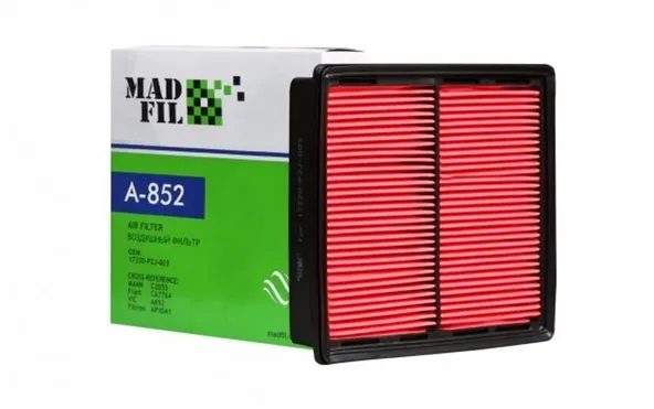 Фильтр воздушный MADFIL A852 HONDA CIVIC 1995- / HONDA INTEGRA 1996-
