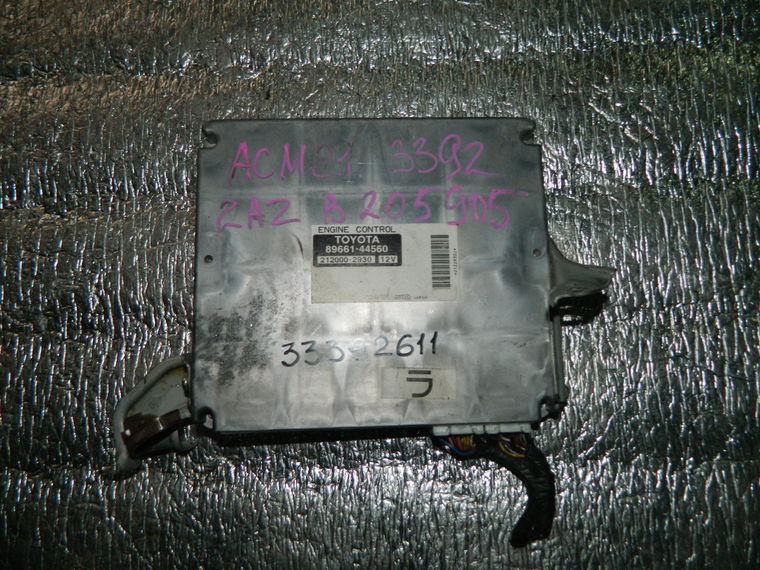 Блок управления ДВС TOYOTA IPSUM ACM21 2AZFE (Контрактный) 33392611