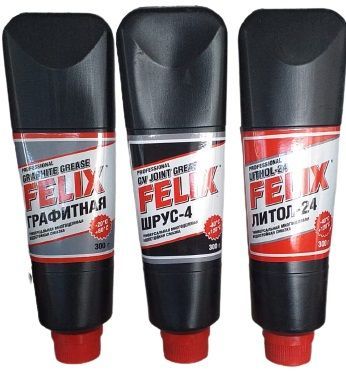 Смазка графитная FELIX туба (300 гр)