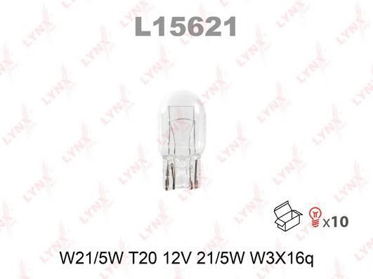 Лампа накаливания LYNXAUTO L15621 12V 21/5W
