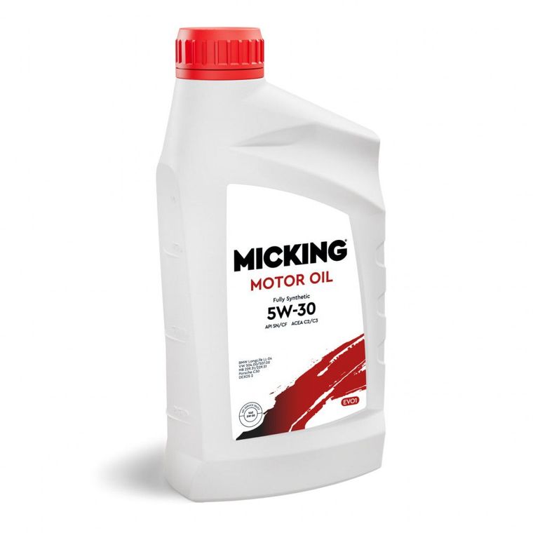 Масло моторное MICKING MOTOR OIL EVO1 5W30 SN/CF ACEA C2/C3 синт (1л)