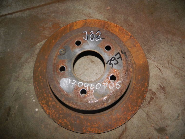Диск тормозной NISSAN TEANA J32 Зад (Контрактный) 1070960705