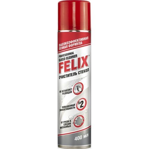 Очиститель стекол FELIX аэрозоль (400мл)
