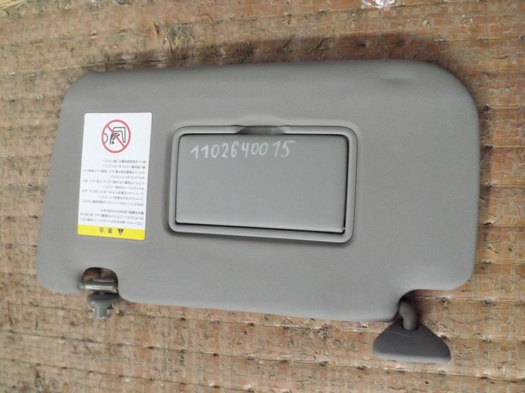 Козырек солнцезащитный NISSAN X-TRAIL NT31 Перед Лев (Контрактный) 1102640015