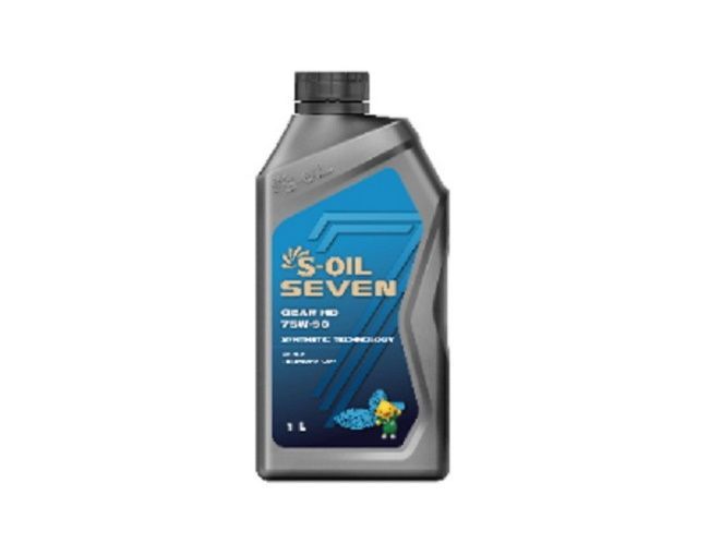 Масло трансмиссионное S-OIL E107809 7 GEAR HD 75W90 (1л)