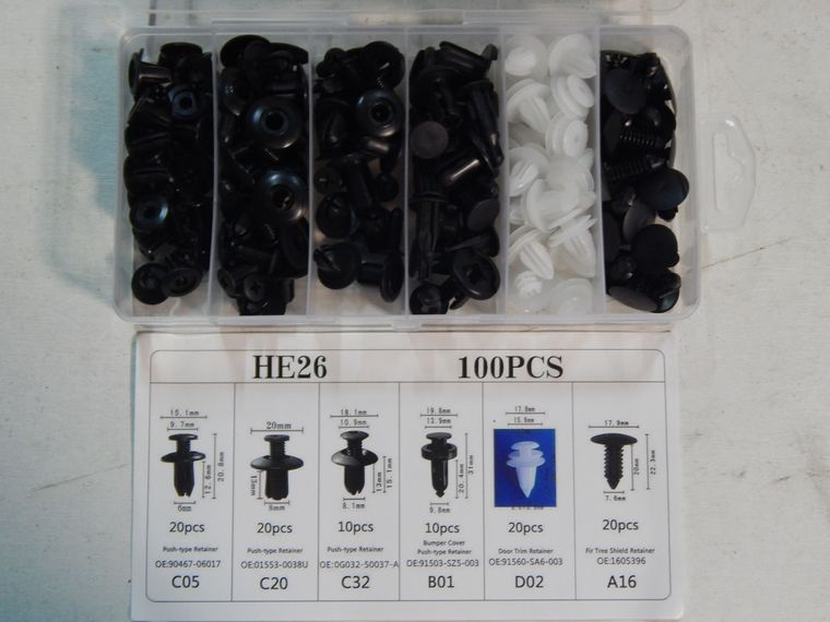 Пистон GENERAL PARTS GPHE26 (Комплект 100шт)
