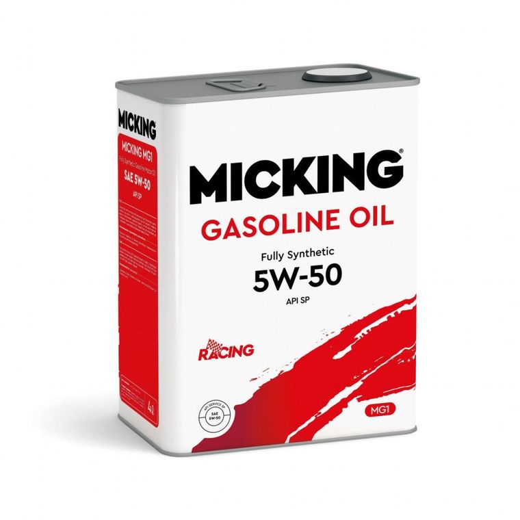 Масло моторное MICKING GASOLINE OIL MG1 5W50 SP SYNTH (4л)
