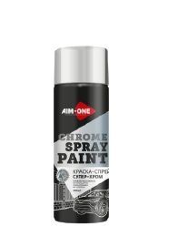 Краска-спрей супер-хром AIM-ONE SPC450 450 мл (аэрозоль)