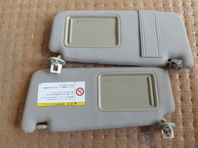 Козырек солнцезащитный TOYOTA CAMRY ACV40 Пара (Контрактный) 1102010003