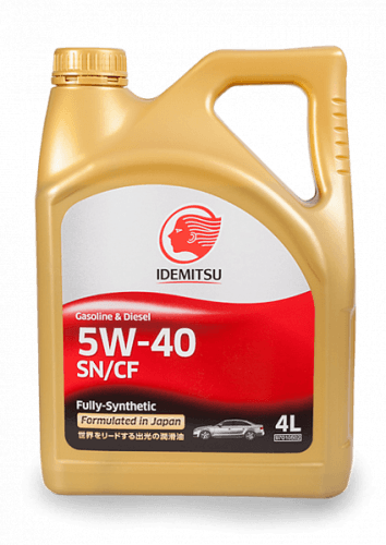 Масло моторное IDEMITSU 5W40 FS SN/CF (4л)