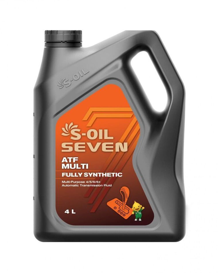 Масло трансмиссионное S-OIL E107985 7 ATF MULTI (4л)